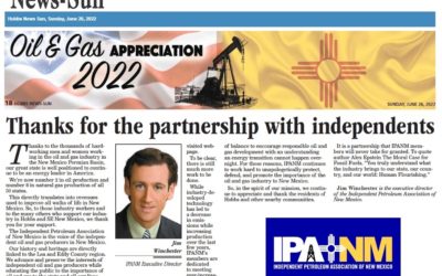 Thank You SE New Mexico For Your Partnership With Independents!