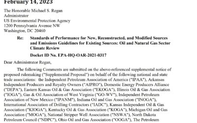 IPANM Files EPA Methane Rule Comments Through Consortium