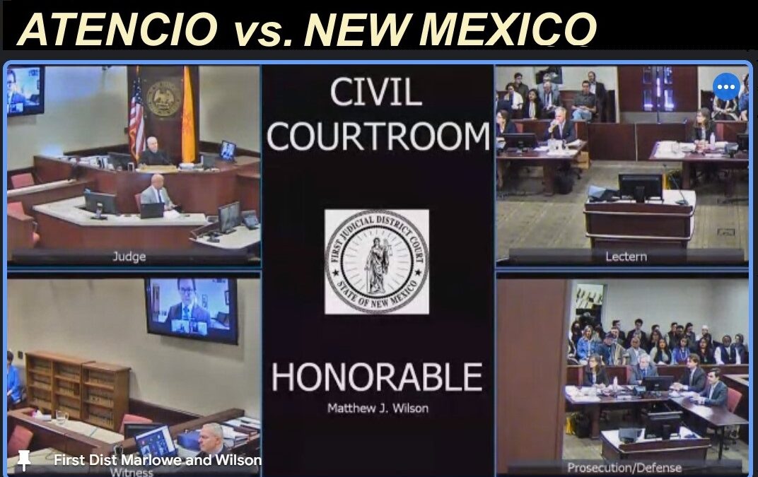 Atencio v NM: Motion To Dismiss Hearing Concludes; No Ruling Yet
