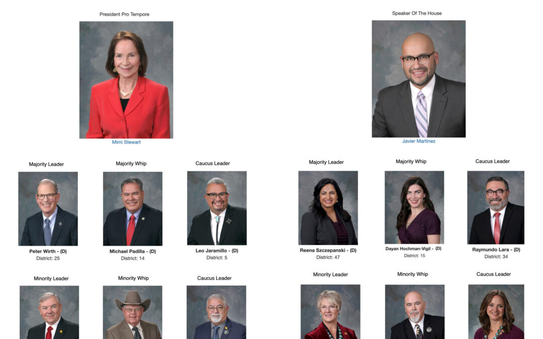 New Legislative Leaders Selected After Caucus Meetings