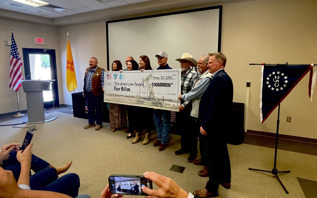 Federal Lease Sale in New Mexico and Texas Shatters Record; Over $4 Billion Generated