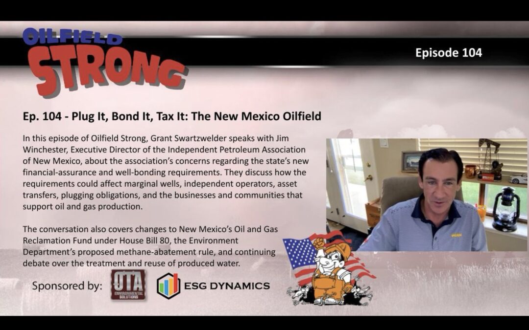 Plug It, Bond It, Tax It: The New Mexico Oilfield
